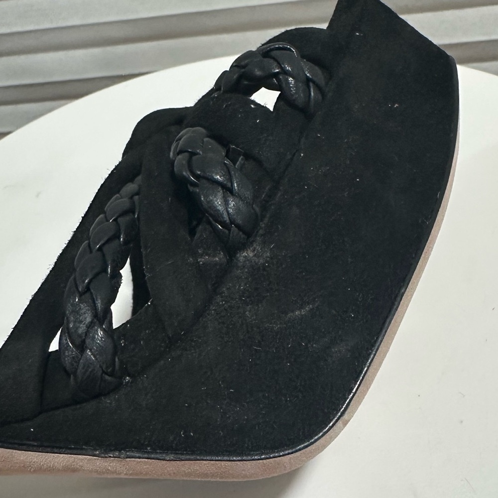🌹VERONICA BEARD🌹 Flavia Platform Sandal Black Size: 8.5 - Picture 11 of 16